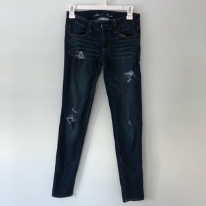 American Eagle Distressed Jeggings